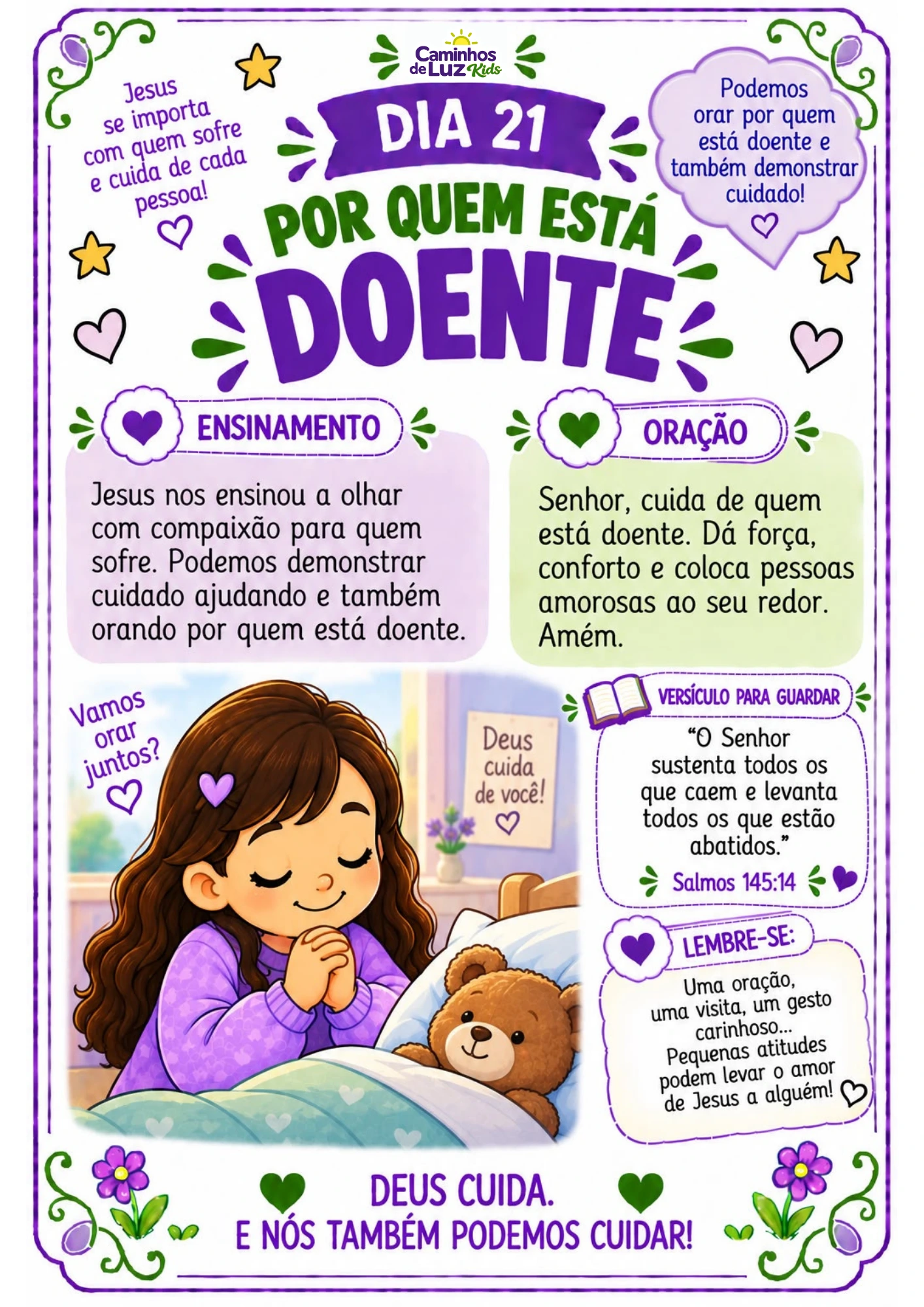 Meu Tempo com Deus e benefícios para a rotina espiritual das crianças